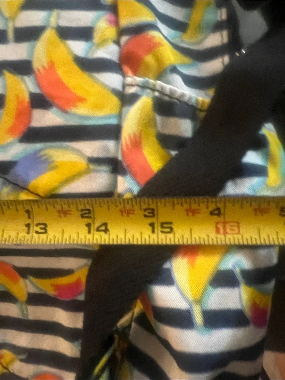 EUC Kipling Banana Print Backpack - Black, White & Yellow Multicolor